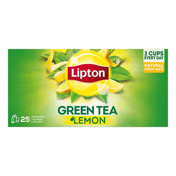 Lipton Lemon Green Tea 25 Bags - Pinoyhyper