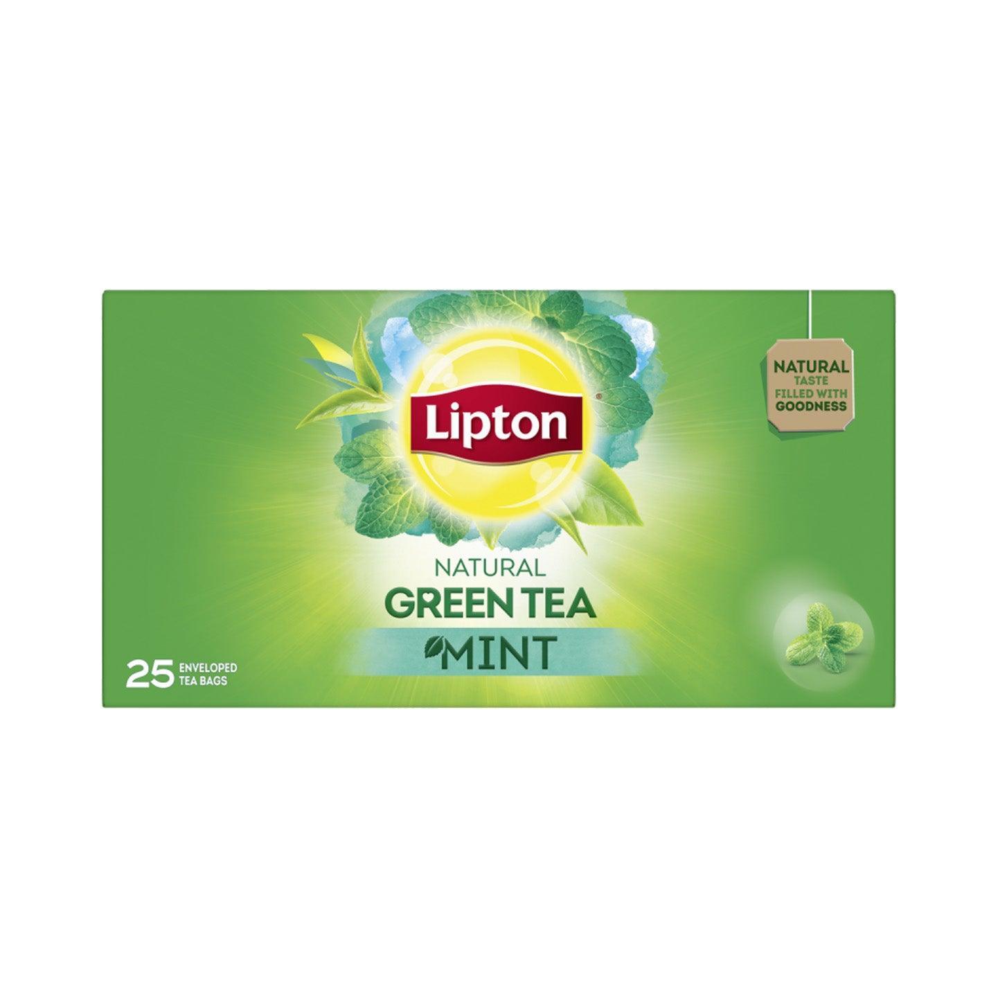Lipton Mint Green Tea - 25 Bags - Pinoyhyper
