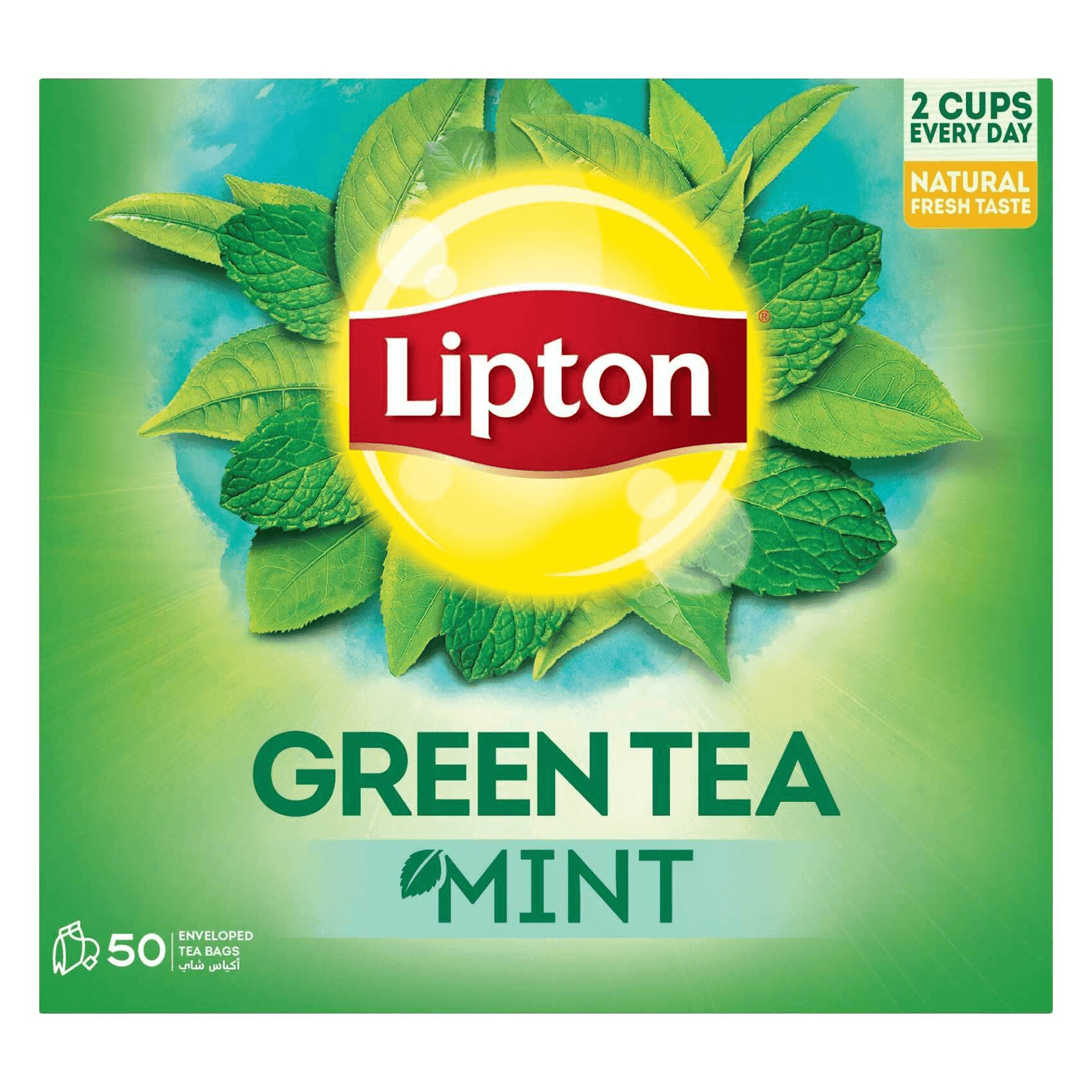 Lipton Mint Green Tea - 50 Bags - Pinoyhyper