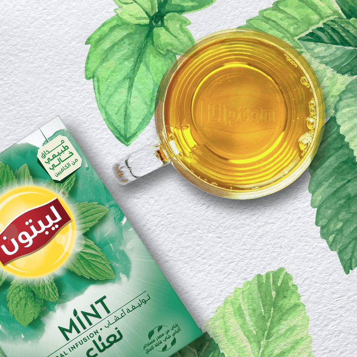 Lipton Mint Tea Herbal Infusion - 20 Tea Bags - Pinoyhyper