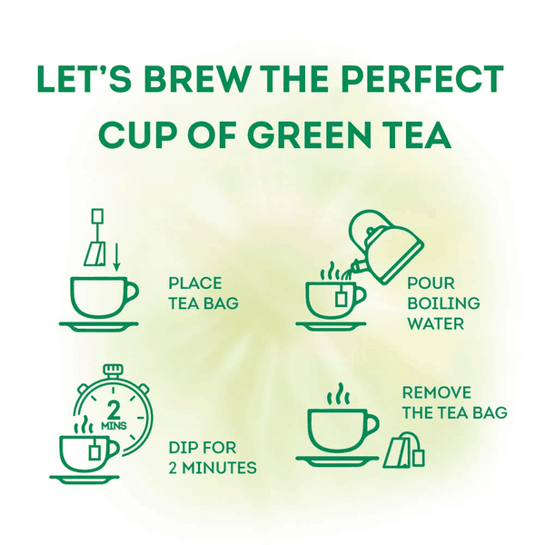 Lipton Natural Green Tea Mint - 100's Tea Bags - Pinoyhyper