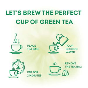 Lipton Natural Green Tea Mint - 100's Tea Bags - Pinoyhyper