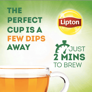 Lipton Natural Green Tea Mint - 100's Tea Bags - Pinoyhyper