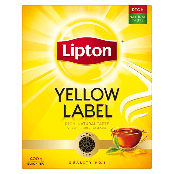 Lipton Yellow Label Black Loose Tea - 400g - Pinoyhyper