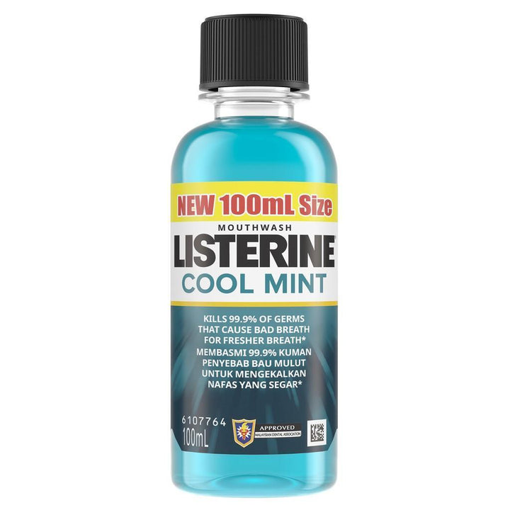 Listerine Mouthwash Cool Mint 100ml - Pinoyhyper