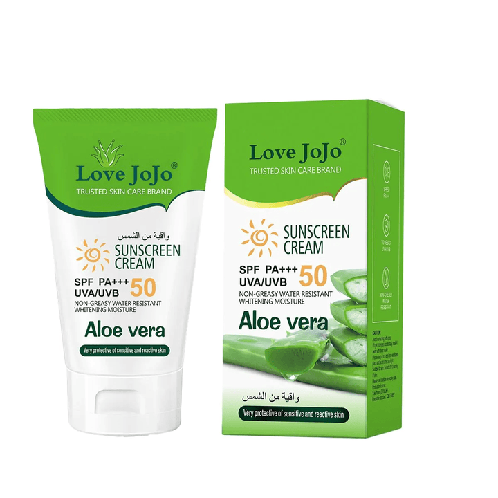 Love JoJo Aloe Vera Sunscreen Cream SPF 50 - Pinoyhyper