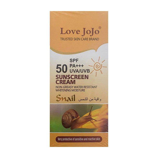 Love JoJo Snail Sunscreen Cream SPF 50 - Pinoyhyper