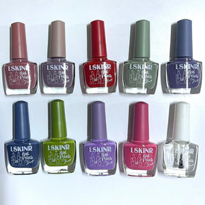 Lskinr Color 3D Nail Polish - 12 Pcs - Pinoyhyper