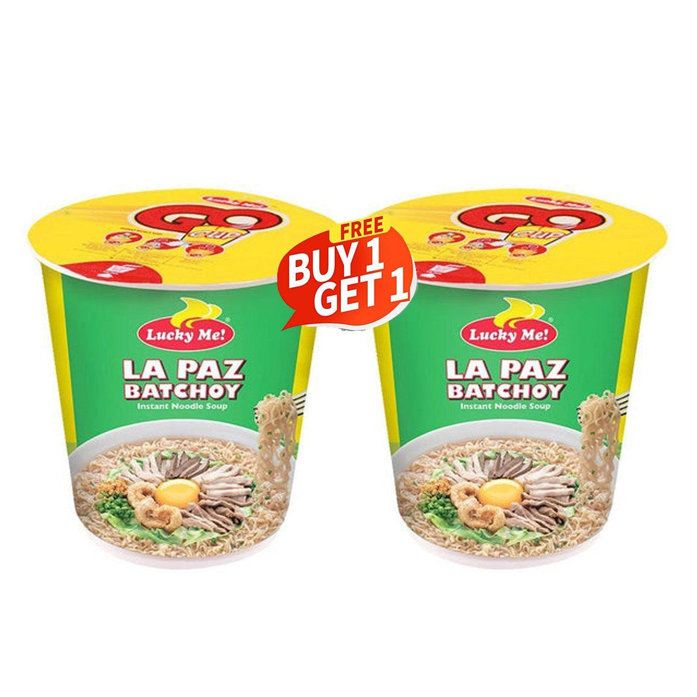 Lucky Me! Instant Noodle Soup La Paz Batchoy 70g (1+1) Offer