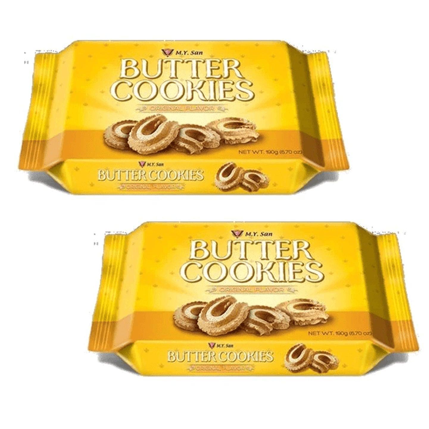 M.Y. San Butter Cookies Original Flavor - 190g (1+1) Offer - Pinoyhyper