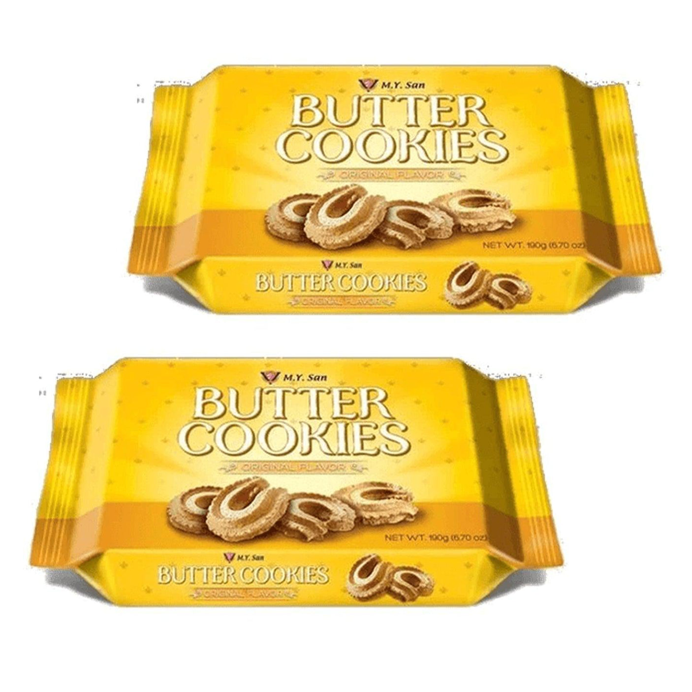 M.Y. San Butter Cookies Original Flavor - 190g (1+1) Offer - Pinoyhyper