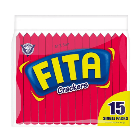 M.Y. San Fita Crackers (450g) 30g x 15 Single Pack - Pinoyhyper