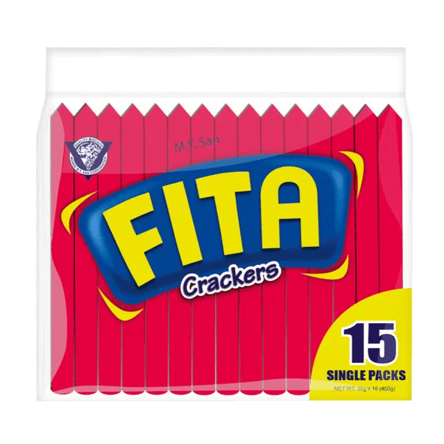 M.Y. San Fita Crackers (450g) 30g x 15 Single Pack - Pinoyhyper