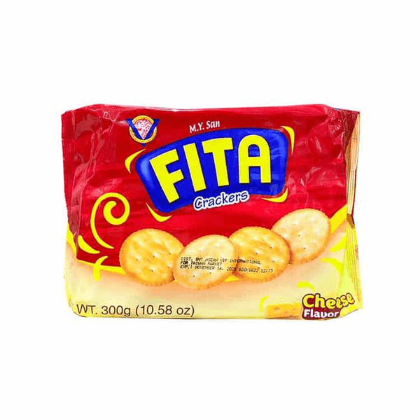 M.Y. San Fita Crackers Biscuit Cheese Flavor - 300g - Pinoyhyper
