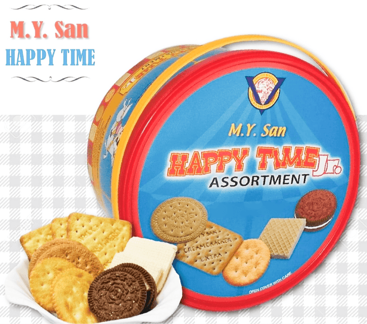 M.Y. San Happy Time Jr. Assorted Biscuit - 750g - Pinoyhyper