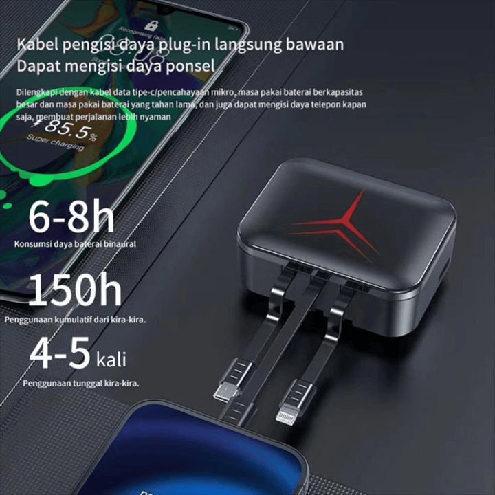 M88 Plus ENC Gaming Wireless Earbuds - Pinoyhyper