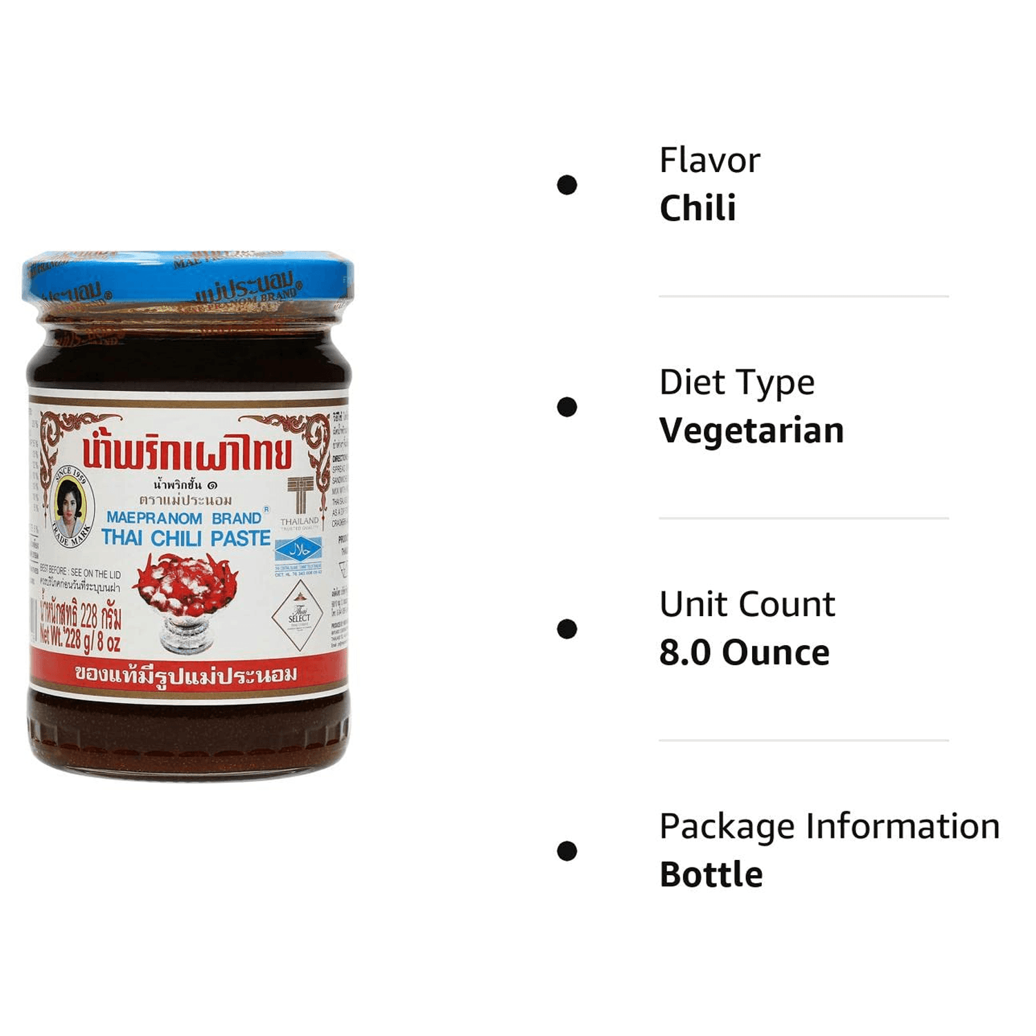 Mae Pranom Thai Chili Paste 228g Pinoyhyper