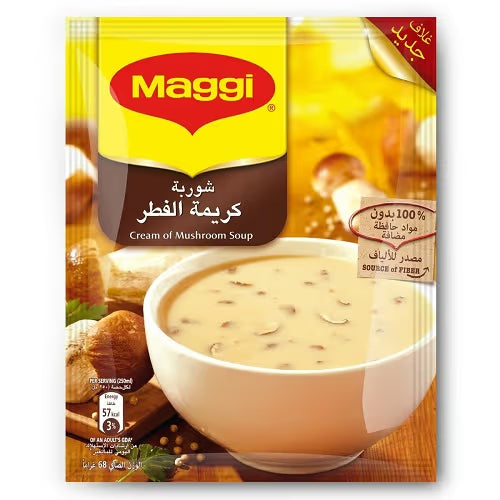 ماجي شوربة كريمة الفطر 68 جرام