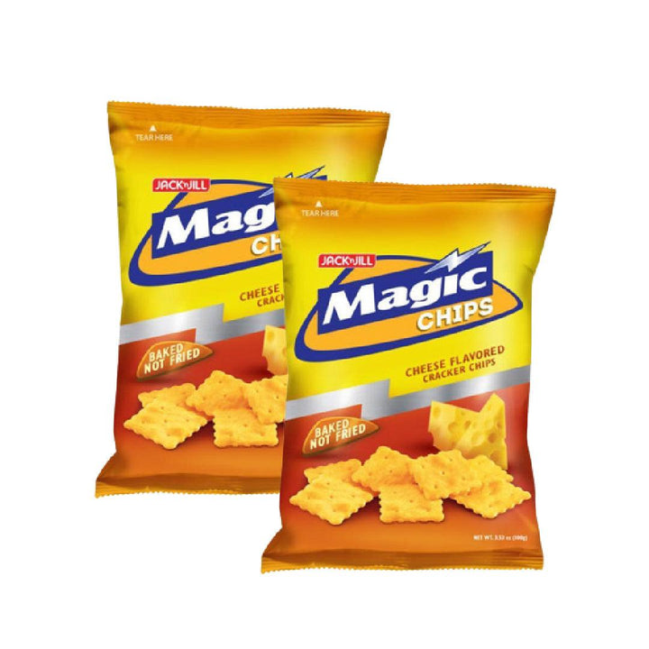 Magic Chips Cheese Baked - Jack N Jill 100g x 2 Pcs - Pinoyhyper