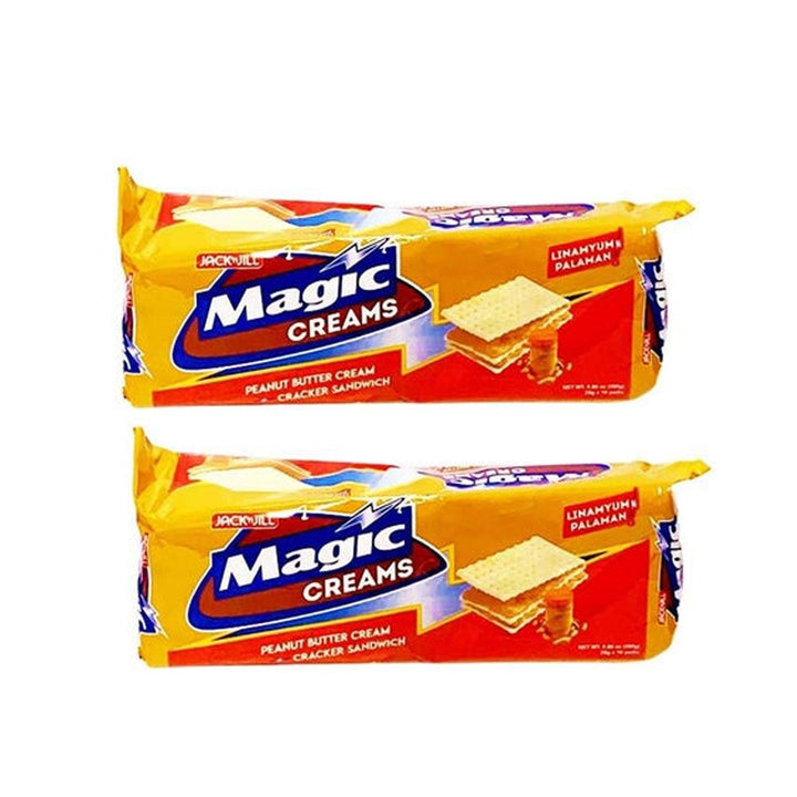 Magic Creams Peanut Butter Cream Cracker Sandwich (28gx10) 2 Pcs(Offer) - Pinoyhyper