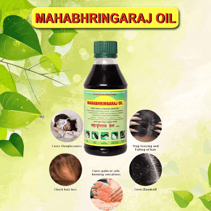 Mahabhringraj Ayurvedic Hair Oil - 100ml - Pinoyhyper