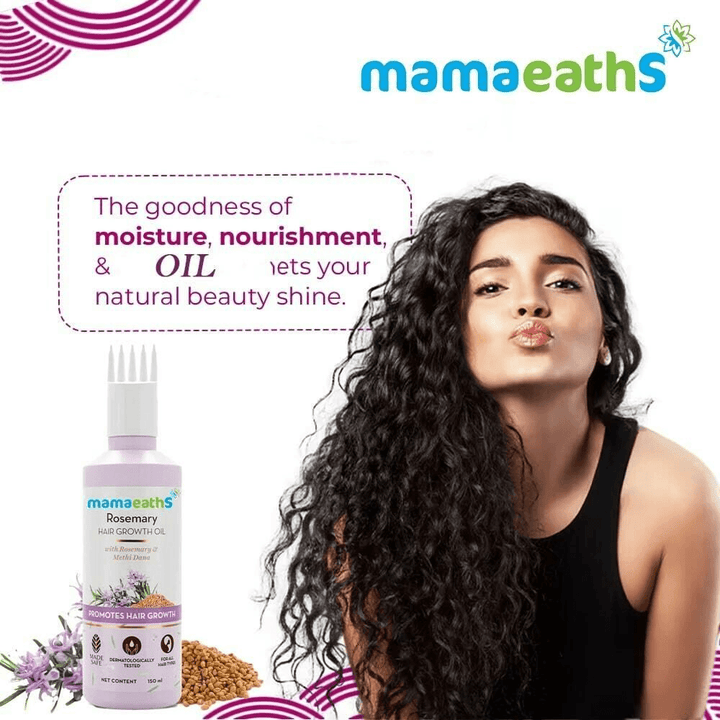 Mamaearth Rosemary Hair Growth Oil - 150ml - Pinoyhyper