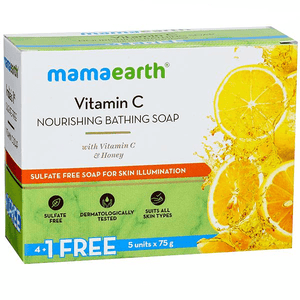 Mamaearth Vitamin C Nourishing Bathing Soaps - 5 x 75 g - Pinoyhyper