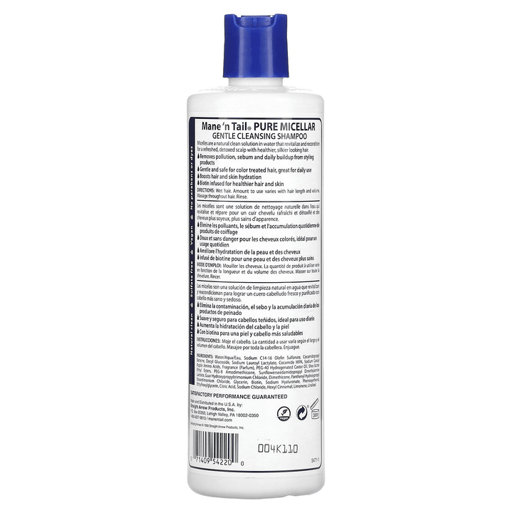 Mane 'n Tail Micellar Shampoo Biotin Infused - 331ml - Pinoyhyper