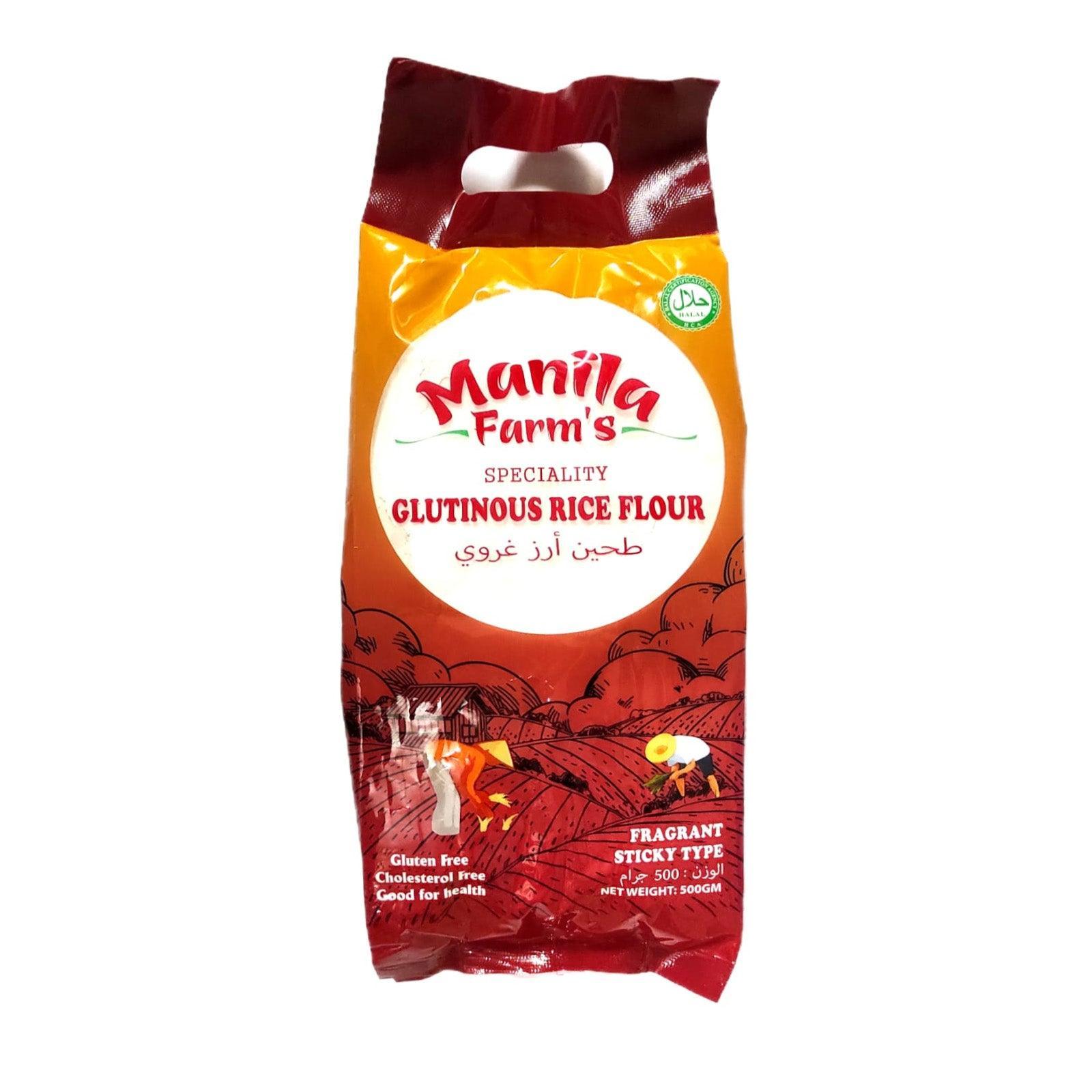 Manila Farm's 100% Glutinous Rice Powder - 500g – Pinoyhyper