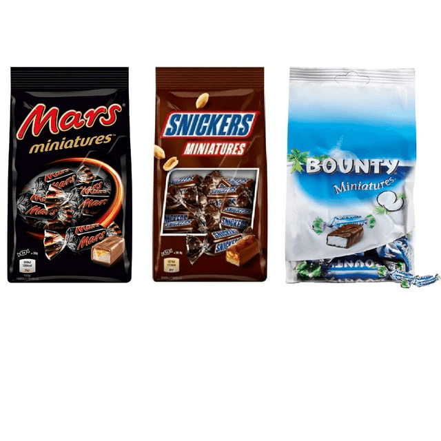 Mars Bounty Snickers Chocolate Promo Pack 150g x 3Pcs - Pinoyhyper