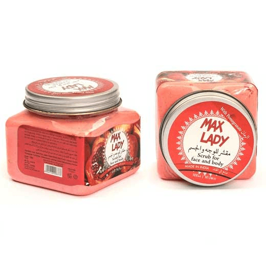 Max Lady Face & Body Scrub Pomegranate - 300ml - Pinoyhyper