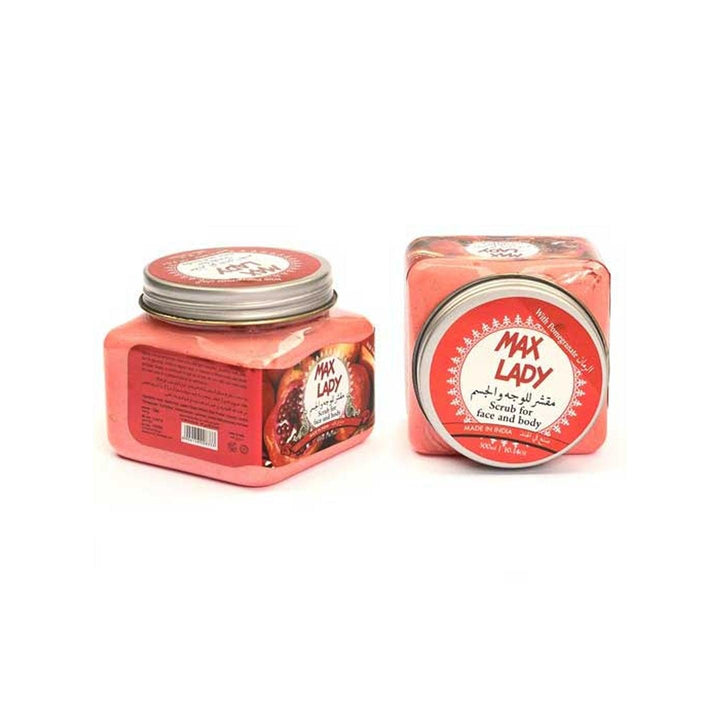 Max Lady Face & Body Scrub Pomegranate - 300ml - Pinoyhyper