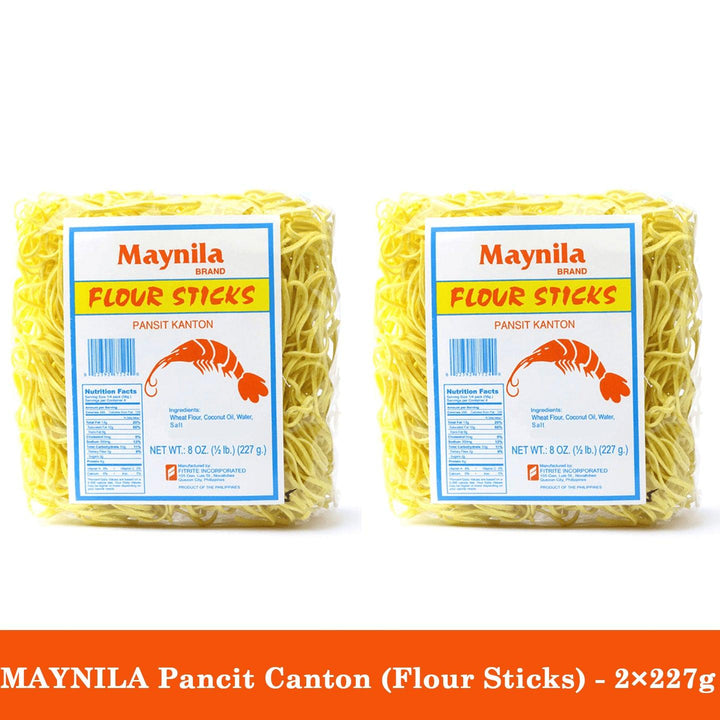 MAYNILA Pancit Canton (Flour Sticks) - 2×227g (Offer) - Pinoyhyper