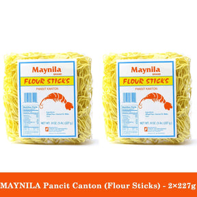 MAYNILA Pancit Canton (Flour Sticks) - 2×227g (Offer) - Pinoyhyper