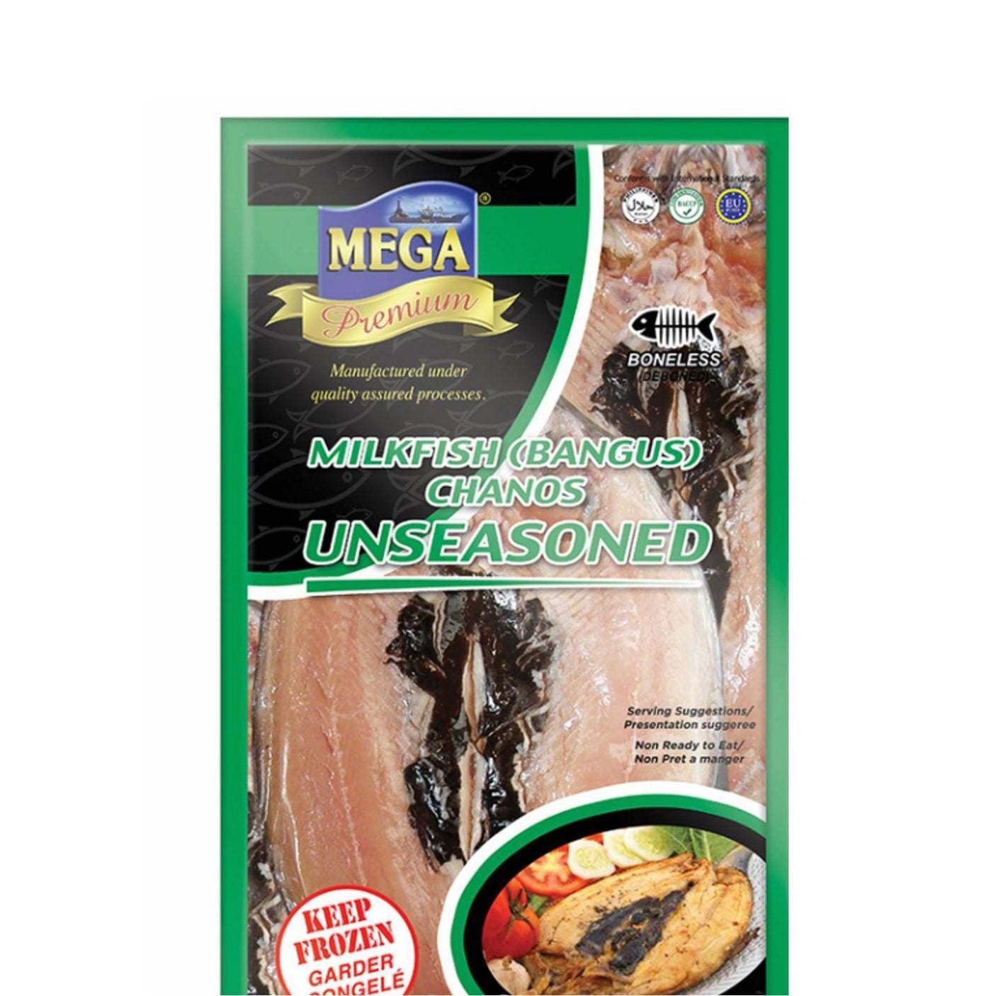 Mega Milkfish (Bangus) Chanos - 450g - Pinoyhyper