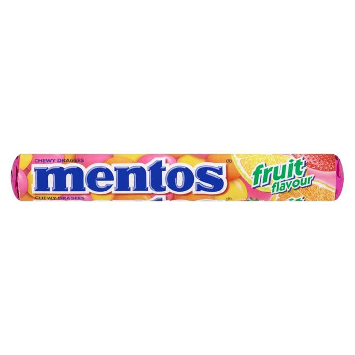 Mentos Chewy Dragees Fruit Flavour - 14pcs - Pinoyhyper
