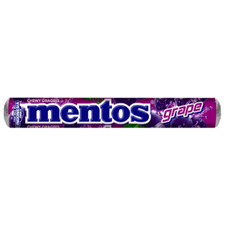 Mentos Chewy Dragees (Grape) Anggur - Pinoyhyper
