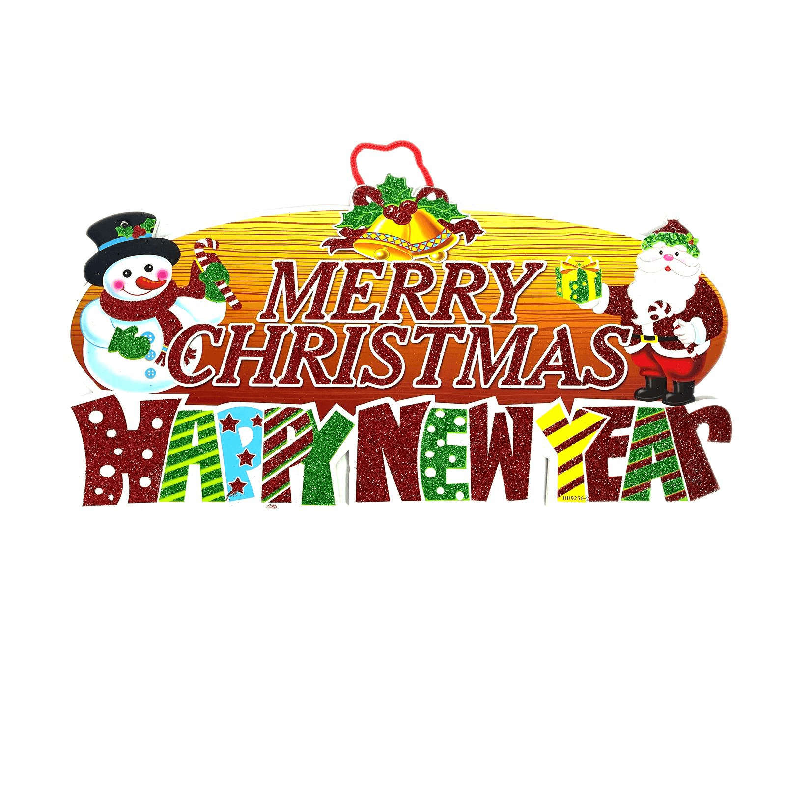 Merry Christmas Happy New Year Hanging Door Ornaments - 0603 - Pinoyhyper