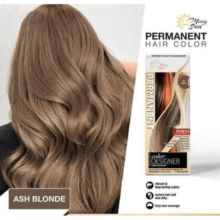 MerrySun Permanent Hair Color - Ash Blonde - Pinoyhyper