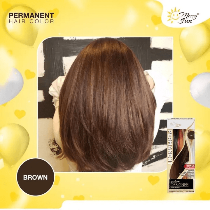 MerrySun Permanent Hair Color - Brown - Pinoyhyper