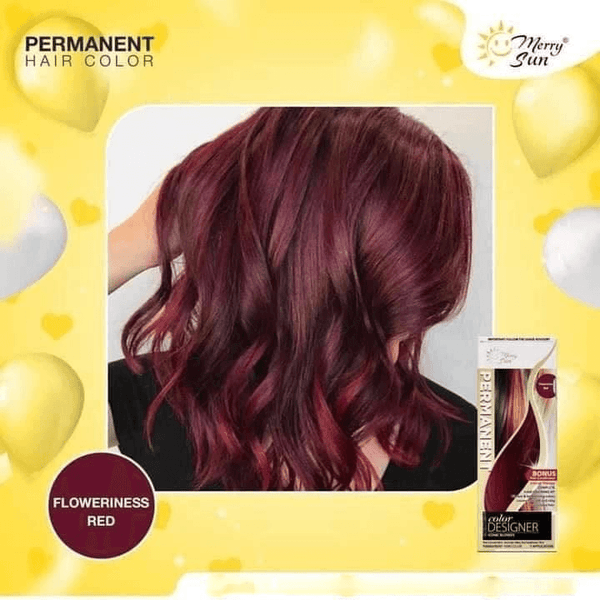 MerrySun Permanent Hair Color - Floweriness Red - Pinoyhyper