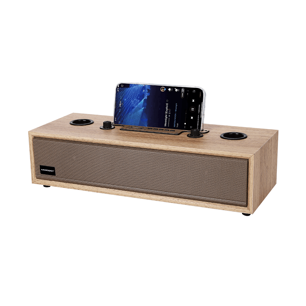 Microdigit Double Mic Karaoke Portable BT Speaker With Microphone - MD674PS - Pinoyhyper