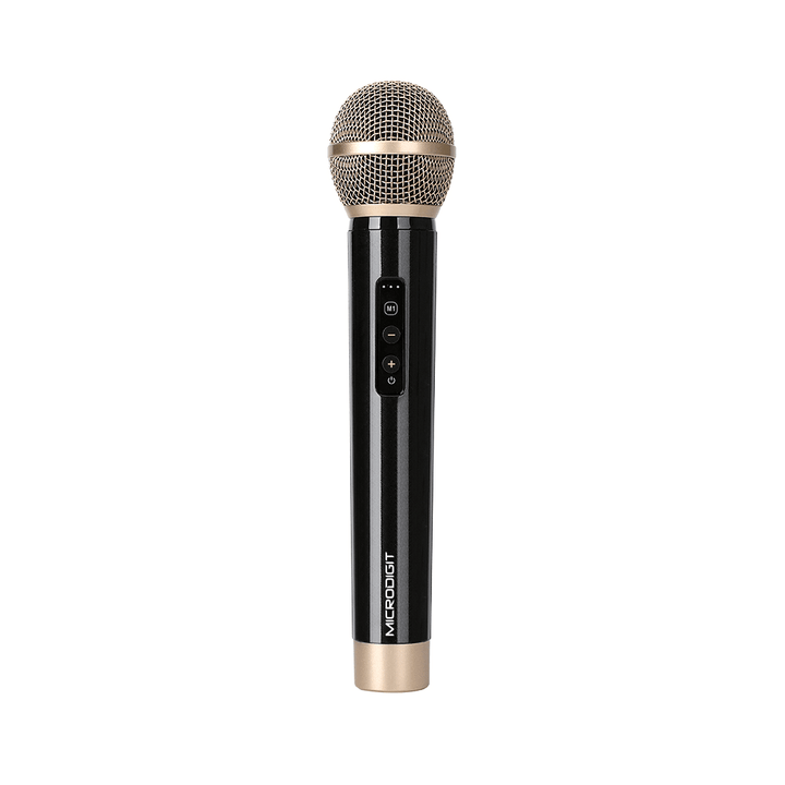 Microdigit Double Mic Karaoke Portable BT Speaker With Microphone - MD674PS - Pinoyhyper
