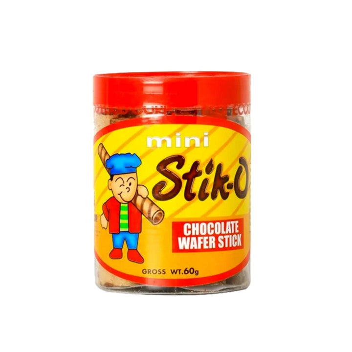 Mini Stik-O Chocolate Wafer Stick - 60g - Pinoyhyper