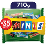 Minis Chocolate Bag 710g (35 Mixed Pcs) Value Pack - Pinoyhyper