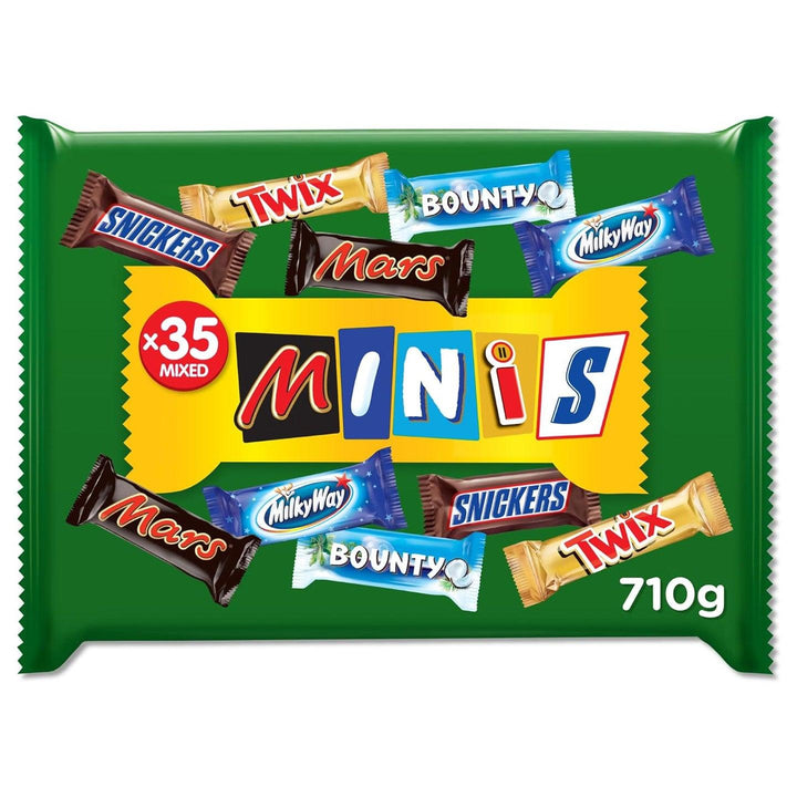 Minis Chocolate Bag 710g (35 Mixed Pcs) Value Pack - Pinoyhyper