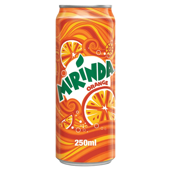 Mirinda Orange Can 250ml - Pinoyhyper