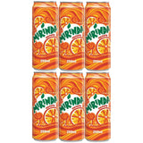Mirinda Orange Can - 6Pcs × 250ml (5+1) Offer - Pinoyhyper