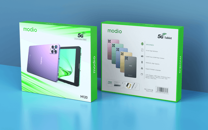 Modio M120 Android 5G Tablet PC - Pinoyhyper