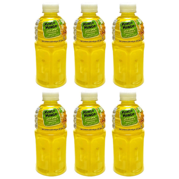 Mongo Mongo Pineapple Juice Drink - 320ml (5+1) Offer - Pinoyhyper